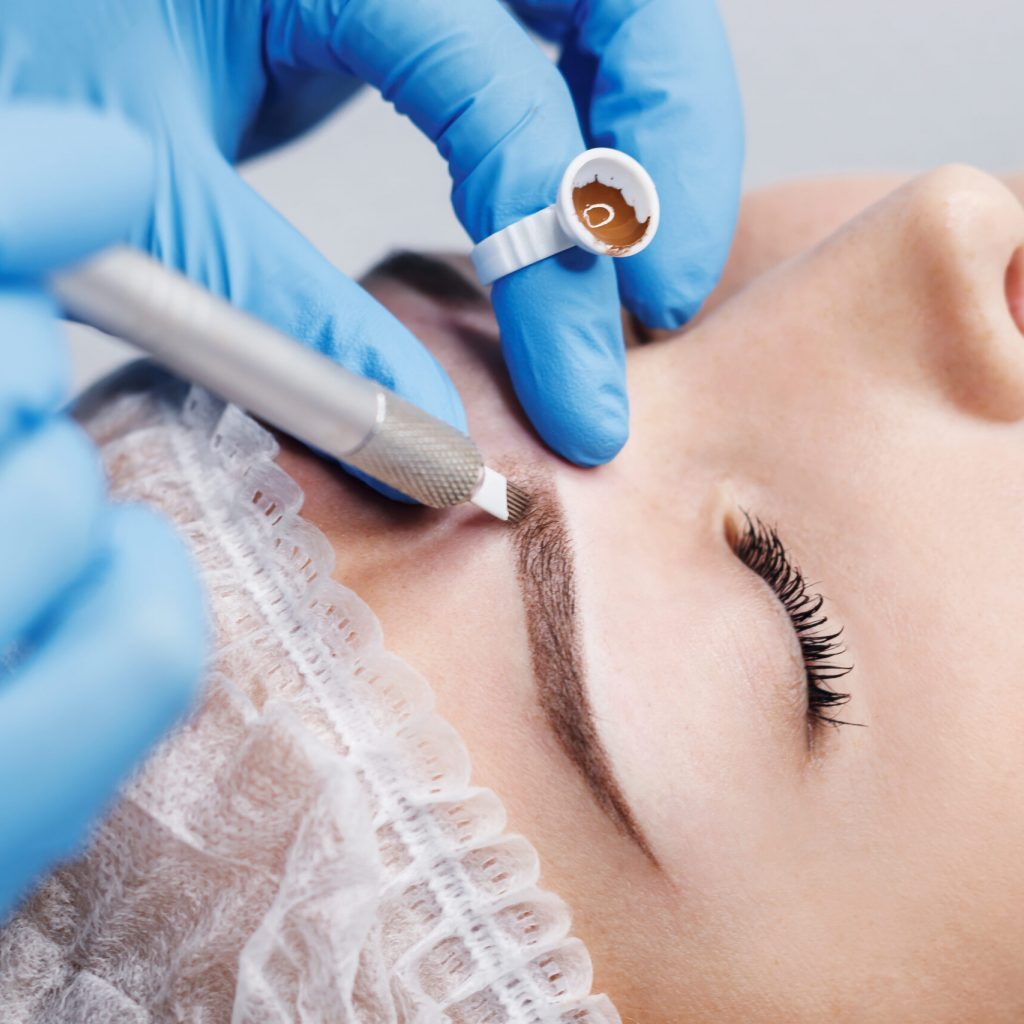 Visual representation of fillers and injectables